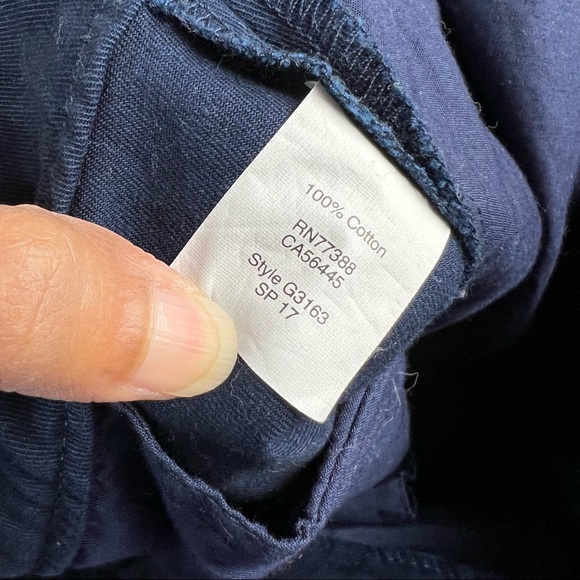 EUC J. Crew Factory Navy Sailor Trouser Pants - Picture 9 of 9